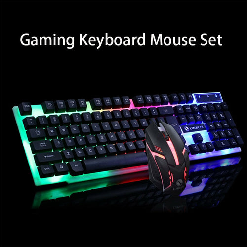 Gaming Tastatur Maus Leuchtendes Set