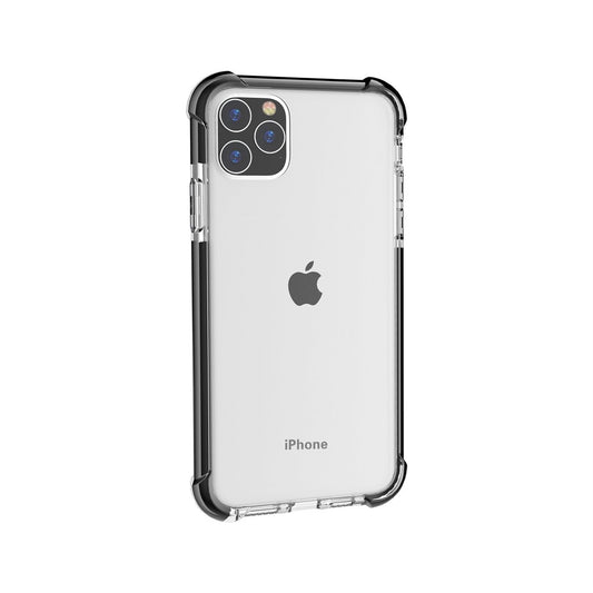 Funda híbrida AMZER SlimGrip Bumper para iPhone 11 Pro - Negro