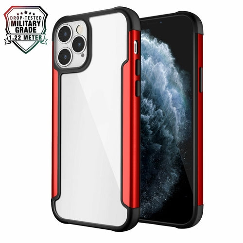 AMZER Ultra Hybrid SlimGrip Hülle für iPhone 12 Pro Max mit Klarsicht