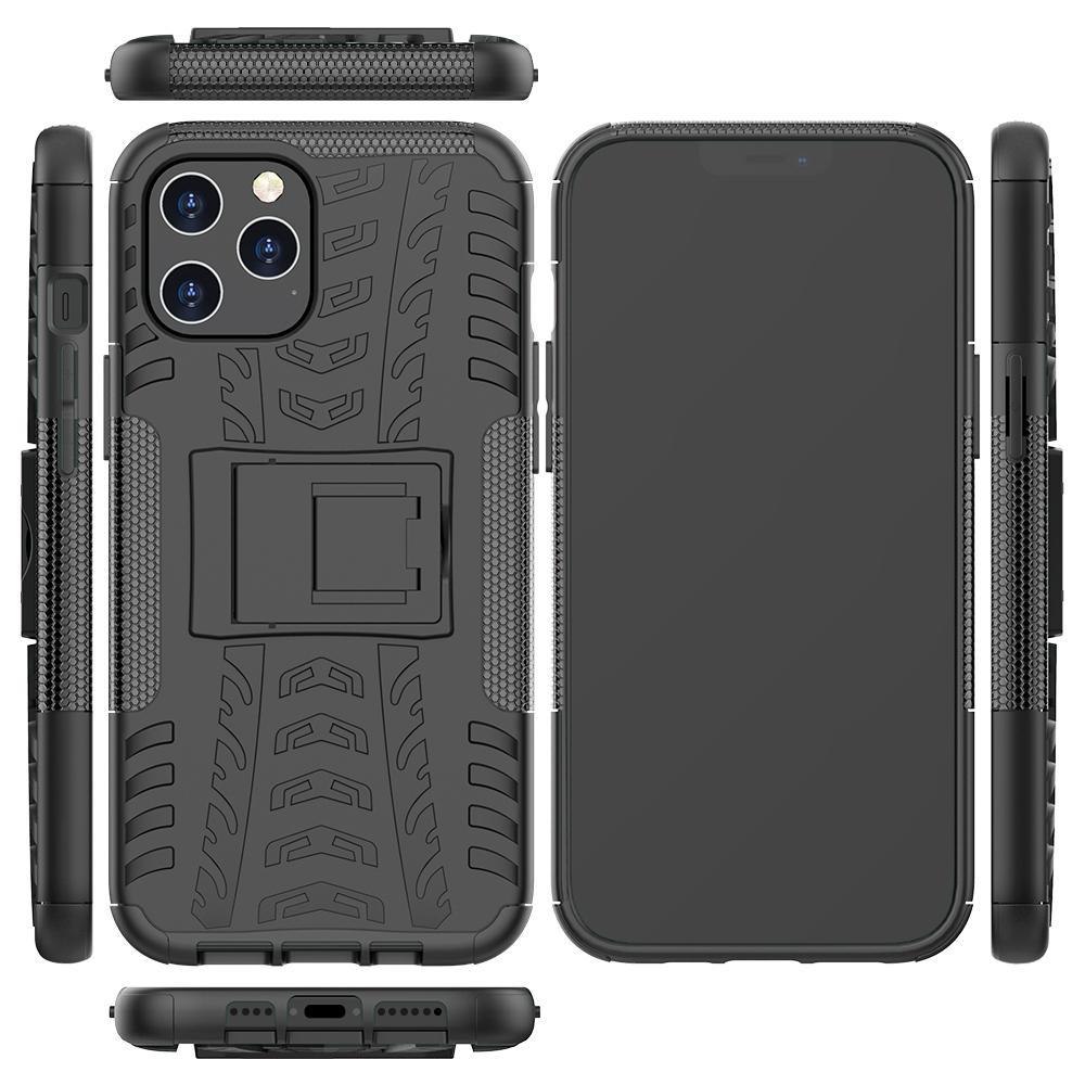 AMZER Hybrid Warrior Dual Layer Kickstand Case für Apple iPhone 12 Pro