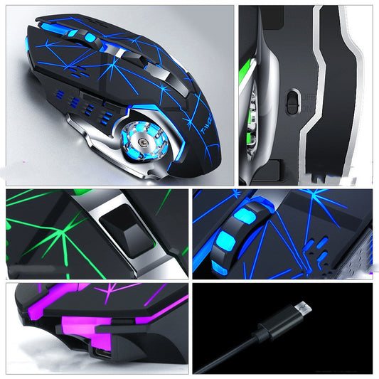 Kabellose optische 2,4G-USB-Gaming-Maus 2400 DPI professionell