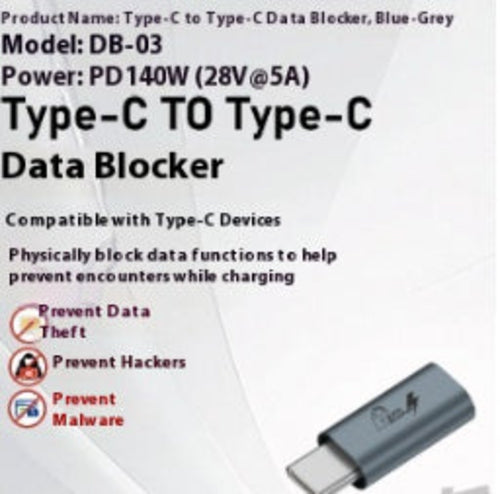 Notebook-Telefon-Datenabschirmungs-USB-Stecker auf Typ-C-Buchsenadapter