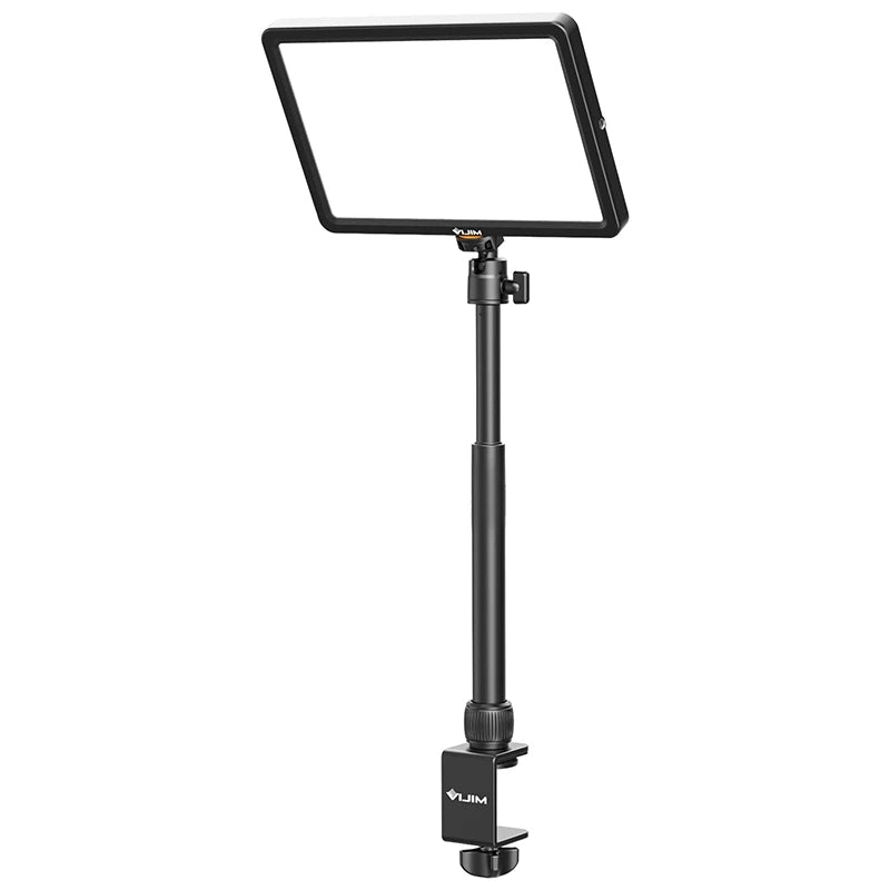 Ulanzi VIJIM K20 pro Desktop Led Panel Lights Photography Studio Lamp Fill light With Super Clamp Extend Stand for Live Stream