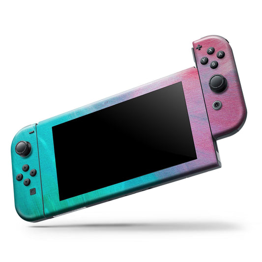 Pastellmarmor-Oberfläche – Vinylfolie für Nintendo Switch 2, OLED,