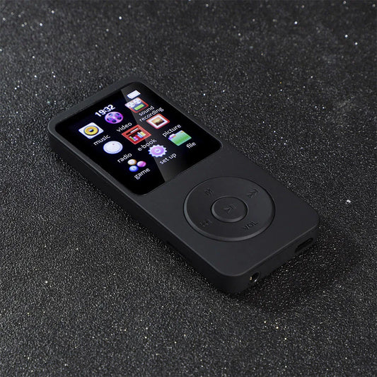 MP3 MP4 Player Bluetooth-Compatible5.0 Music Player 1.8in Color Screen Student Walkman with E-book/FM Radio/Recording