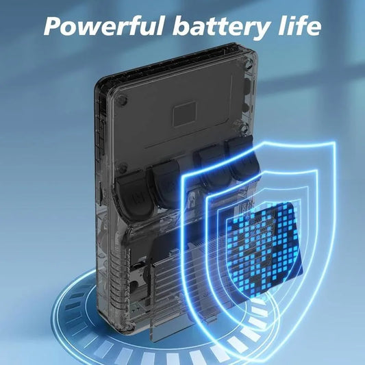 R36S Retro Video Handheld Device, Linux System, 3.5-inch IPS Screen, Built in 3000mAH Battery, Rechargeable Portable, 32G+64G TF