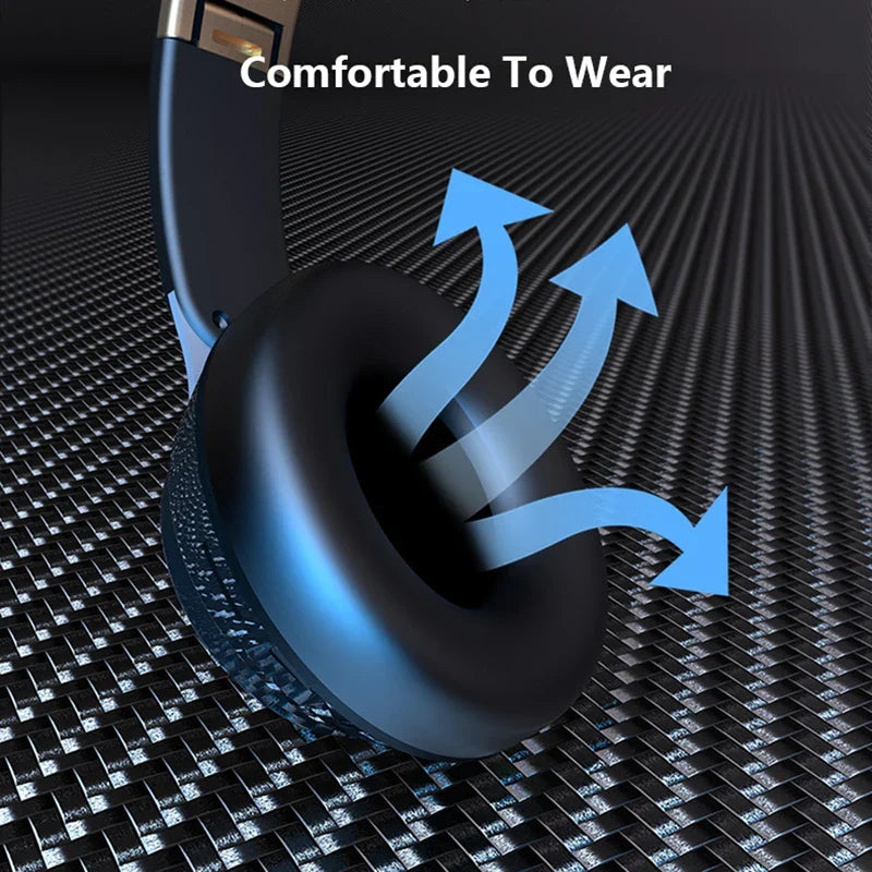 Wireless Bluetooth Headphone Black