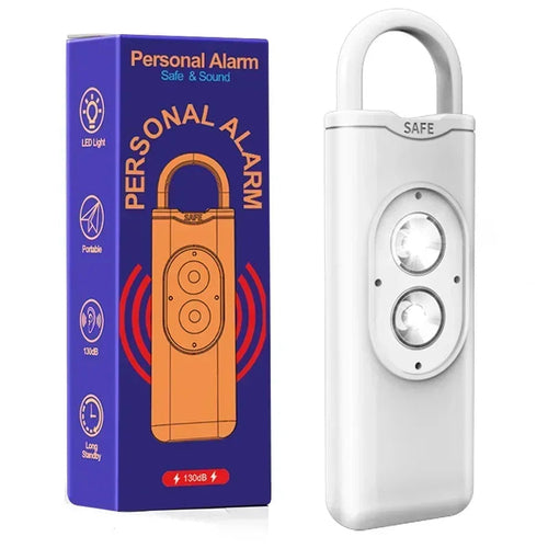 Selbstverteidigungsalarm 130dB LED-Licht Anti-Wolf-Alarm für Jugendliche Frauen