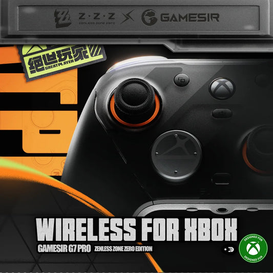GameSir G7 Pro Zenless Zone Zero Wireless Xbox Gaming Controller – Charging Dock, TMR Joytick, Hall Effect Trigger, Gyro
