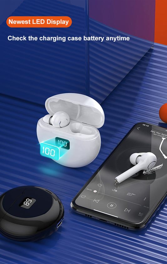 Auriculares inalámbricos Bluetooth 5.0 TWS con control táctil