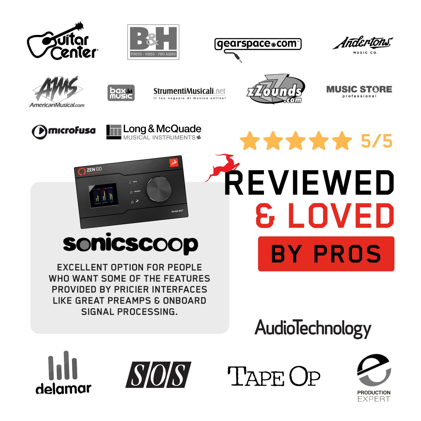 Antelope Audio - Zen Go | USB-Audio-Interface