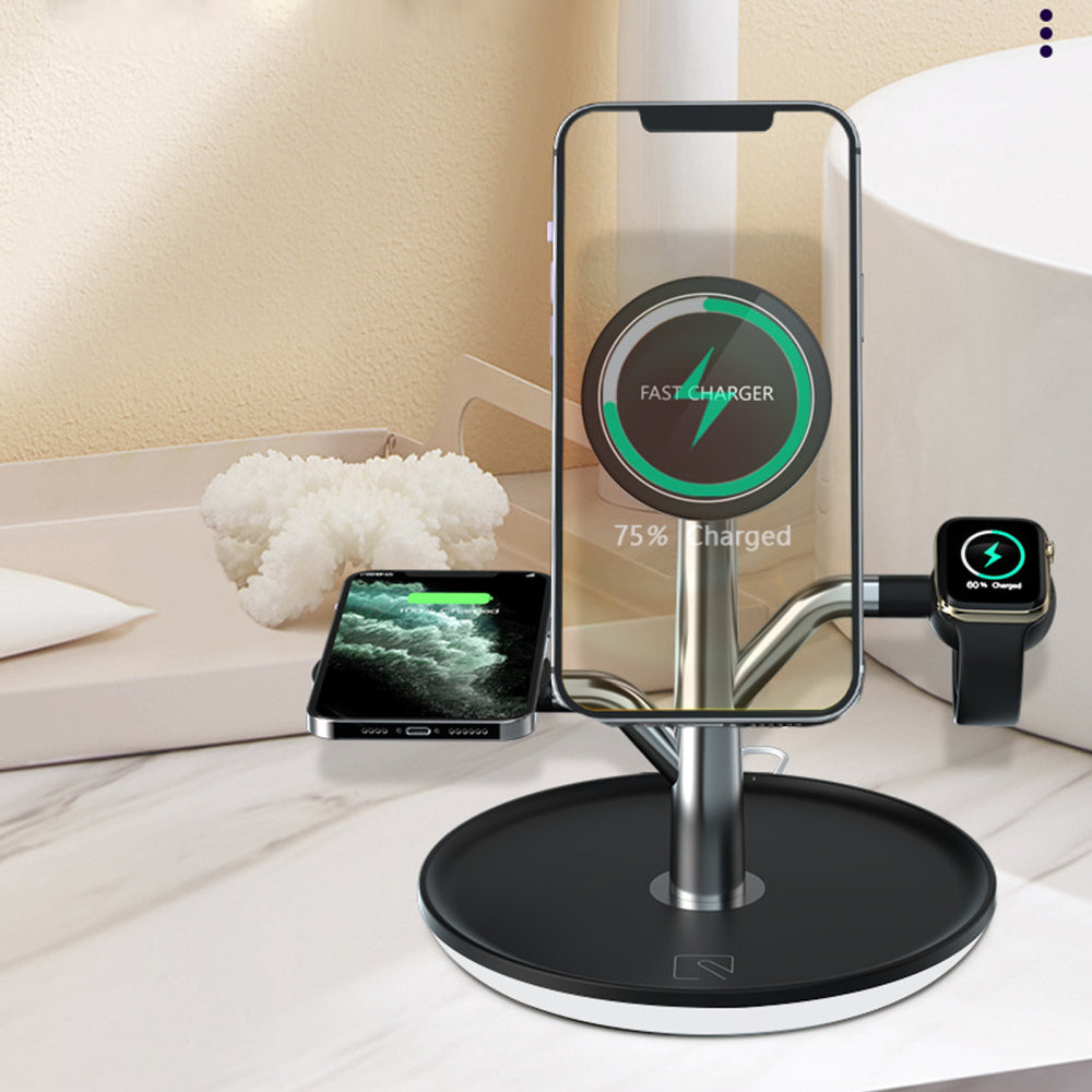 Universelle kabellose Ladestation für iPhone Apple Watch AirPods