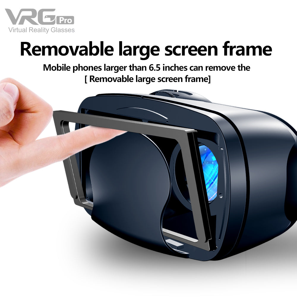 Gafas de realidad virtual 3D inteligentes con pantalla grande