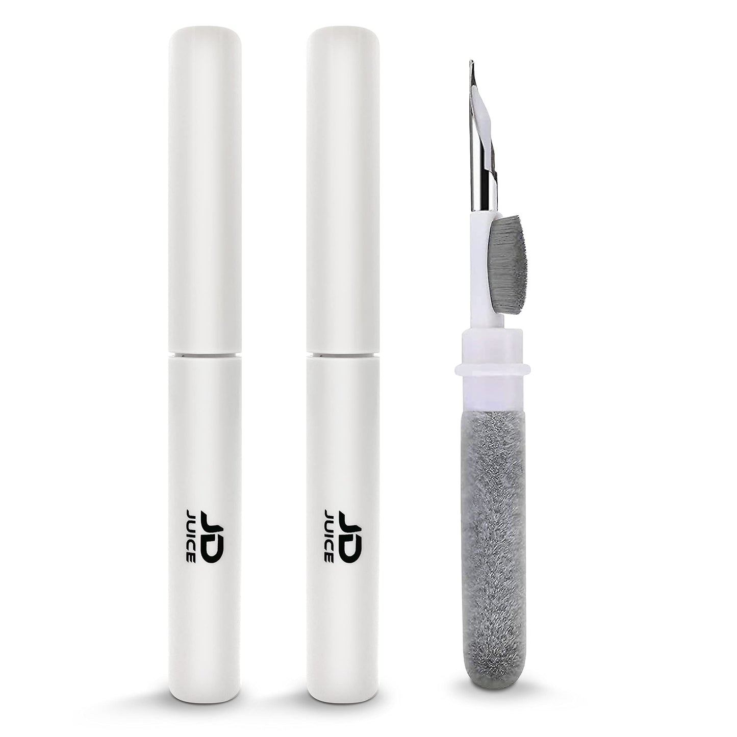 2 Pack - Airpods Cleaning Kit Earbud Cleaning Kit - Phone Cleaning Kit in-Ear Headphones Cleaning Pen Tool Portable 3-in-1 Laptop Cleaning Kit Electronic Cleaner with a Sponge Metal Pen Tip