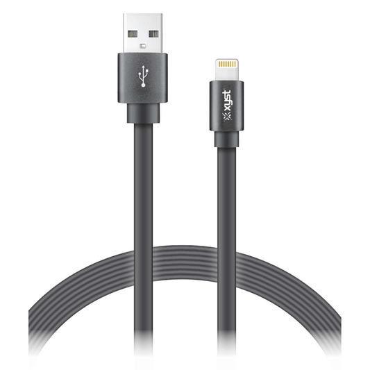 Xyst Charge- und Synchronisations-USB-auf-Lightning-Flachkabel 1,2 m