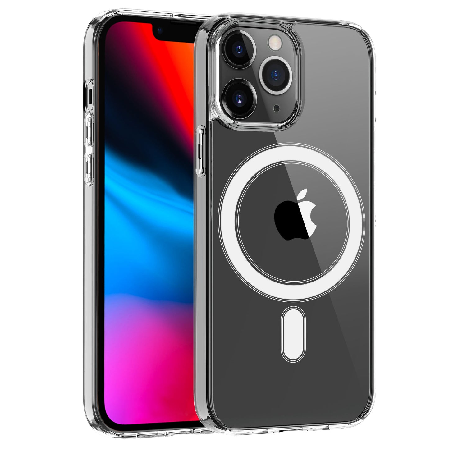 KIKO Transparent Klare MAGNETISCHE Magsafe Hülle für iPhone 13 Pro