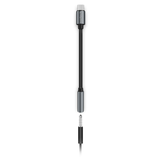 Adaptador de audio Naztech USB-C a 3.5mm con función Plug and Play