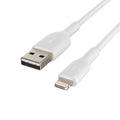 USB to Lightning Cable Belkin CAA001BT2MWH 2 m