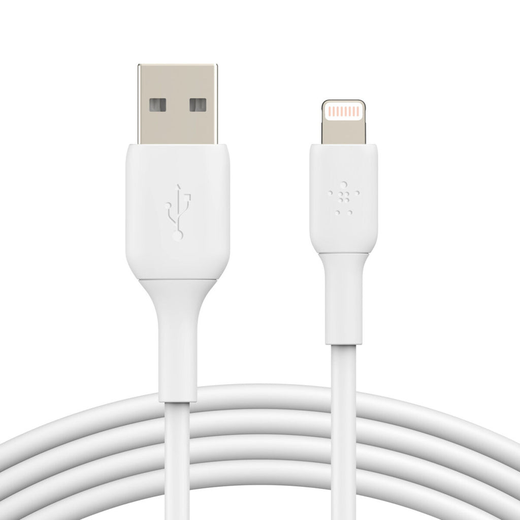 USB to Lightning Cable Belkin CAA001BT2MWH 2 m