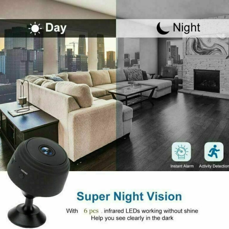 Mini Hidden Spy Camera Wireless Wifi IP Home Security 1080P HD DVR