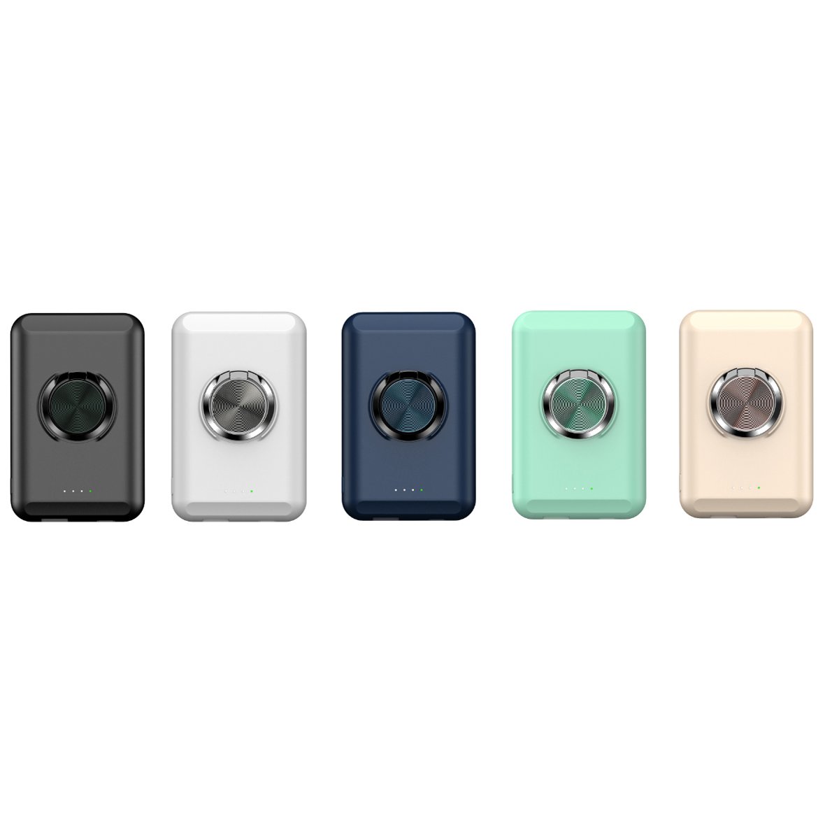 Kabelloses magnetisches Ladegerät und Powerbank für iPhone 12