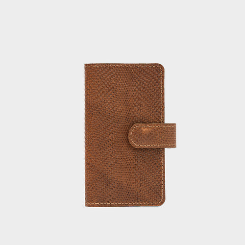 Leather Folio Wallet for iPhone 12 Series with MagSafe on magnet
