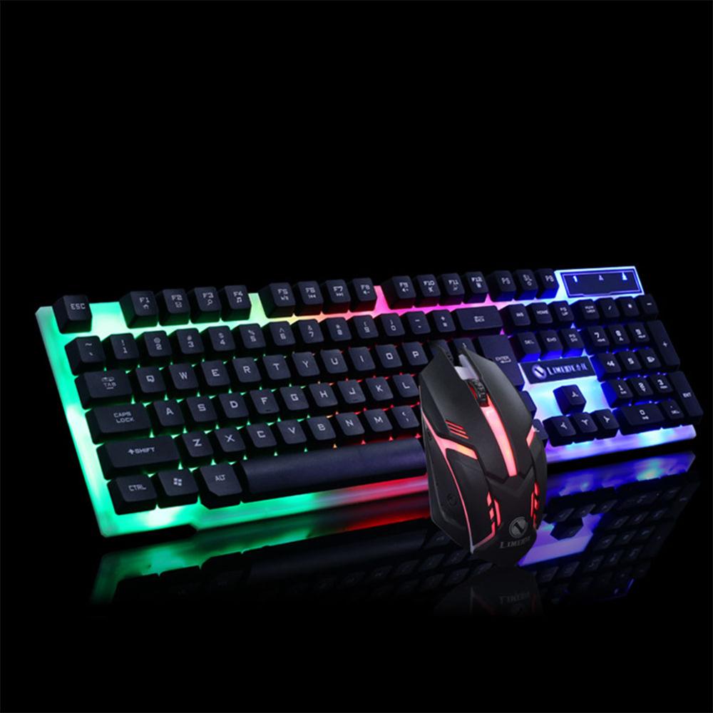 Gaming Tastatur Maus Leuchtendes Set