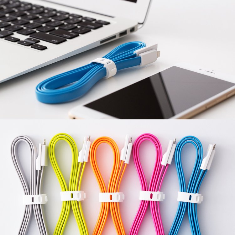 Cable Lightning Noodle para iPhone y iPad