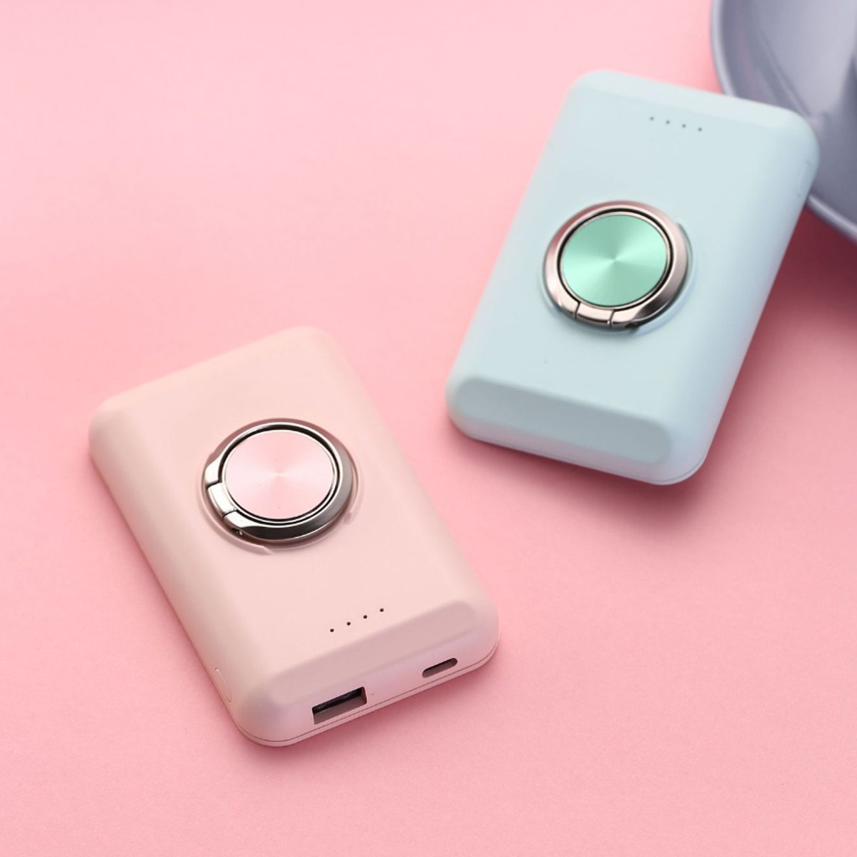 Kabelloses magnetisches Ladegerät und Powerbank für iPhone 12