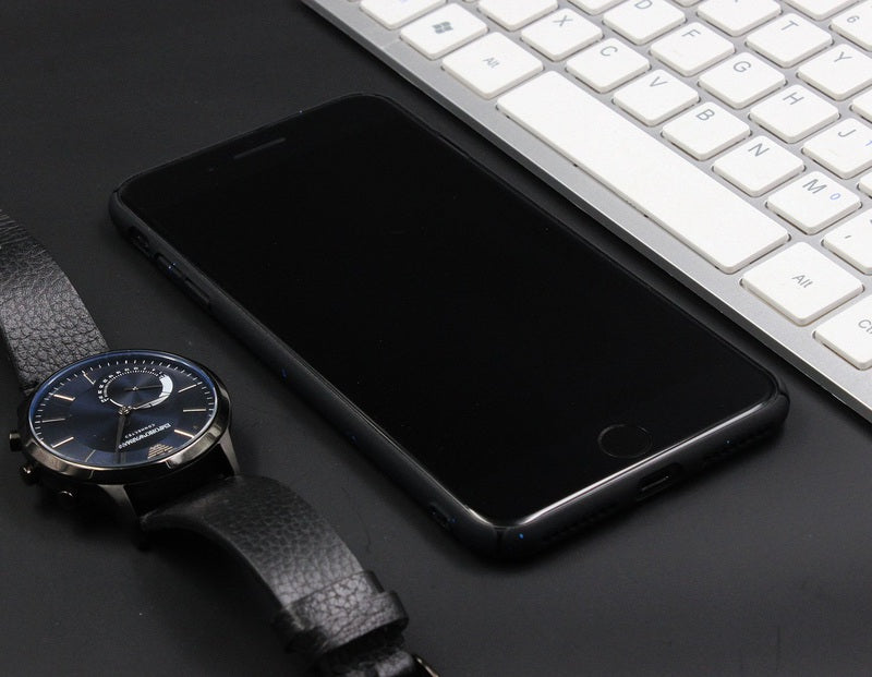 Silver Starry Night iPhone Cases