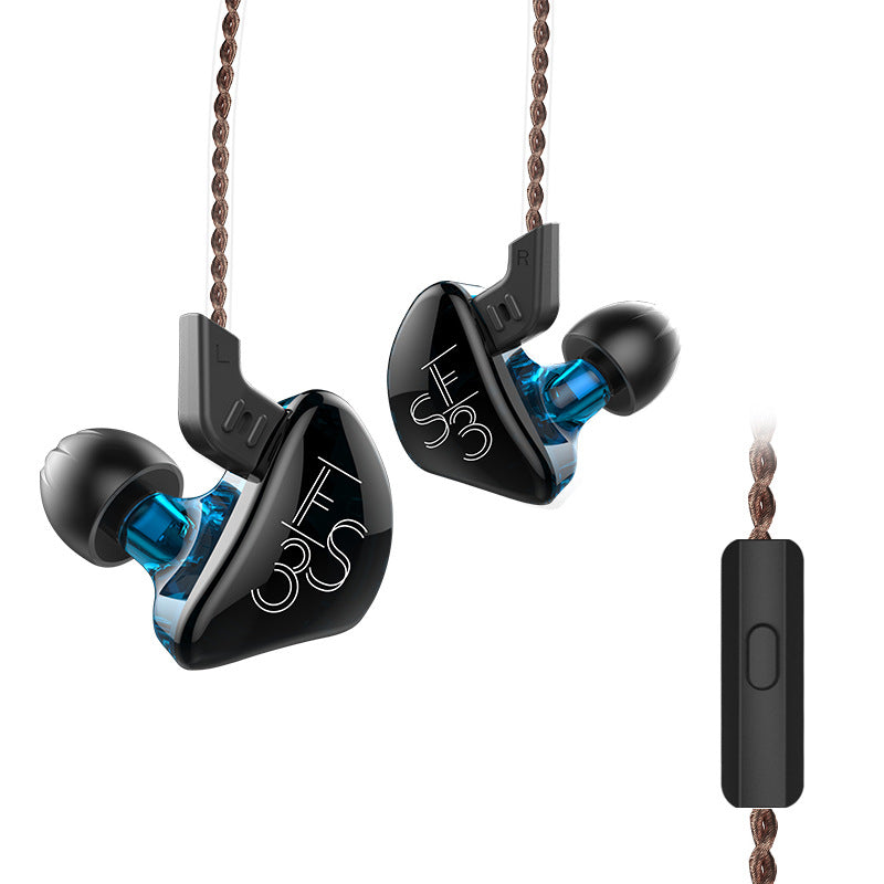 In-Ear-Subwoofer aus Eisen mit kabelgebundenen Kopfhörern