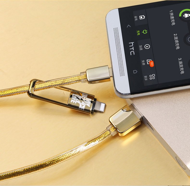Golden Noodle Two in One Cable