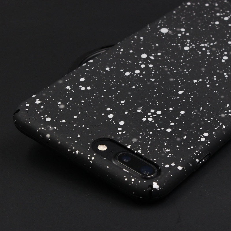 Silver Starry Night iPhone Cases
