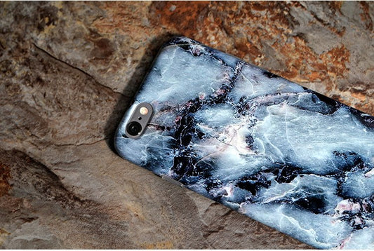 Funda de iPhone de Mármol Sintético
