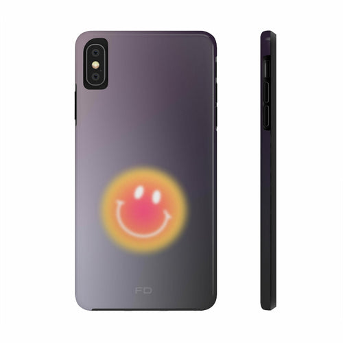 Smiley Face Tough Case für iPhone mit kabellosem Laden