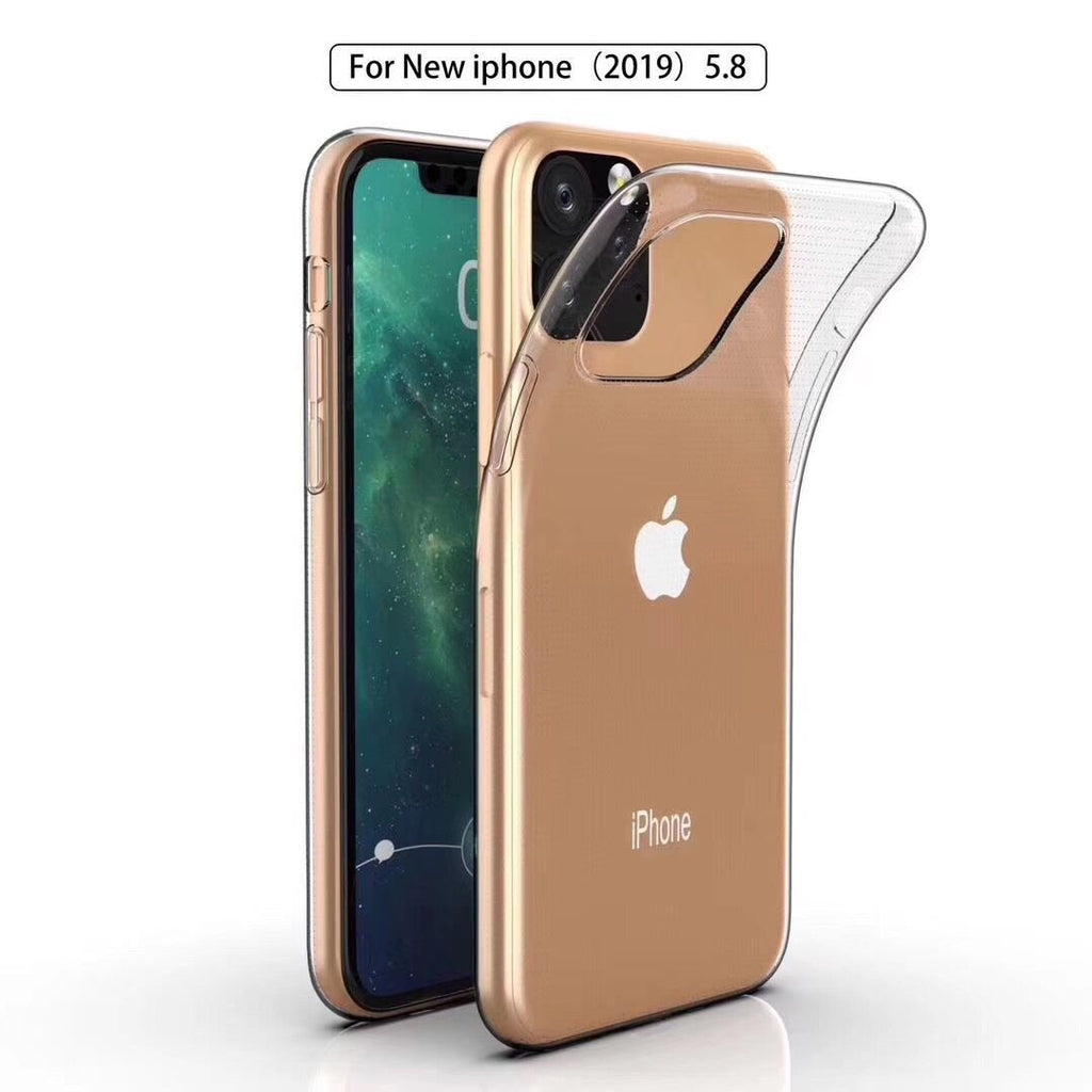 AMZER Ultra Slim TPU Soft Protective Case for iPhone 11 Pro - Clear