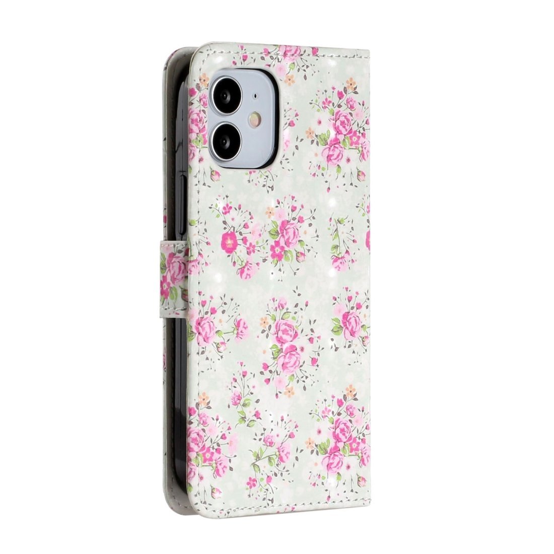 Funda tipo libro AMZER con impresión 3D y cartera para iPhone 12 Max