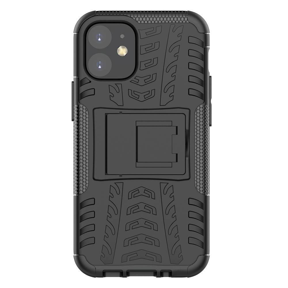 Funda con soporte de doble capa AMZER Hybrid Warrior para Apple iPhone 12