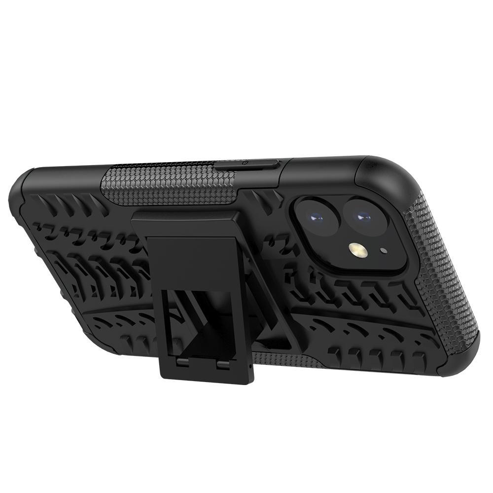 Funda con soporte de doble capa AMZER Hybrid Warrior para Apple iPhone 12