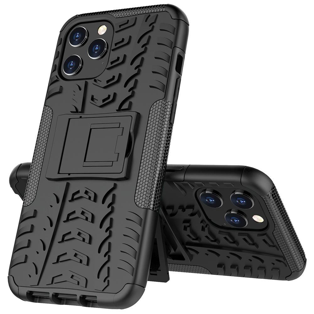 AMZER Hybrid Warrior Dual Layer Kickstand Case für Apple iPhone 12 Pro
