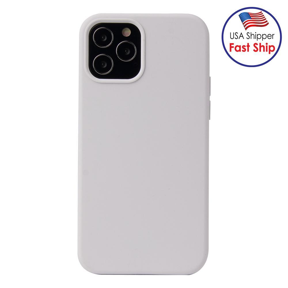 Funda de silicona tipo gelatina AMZER para iPhone 12 Max