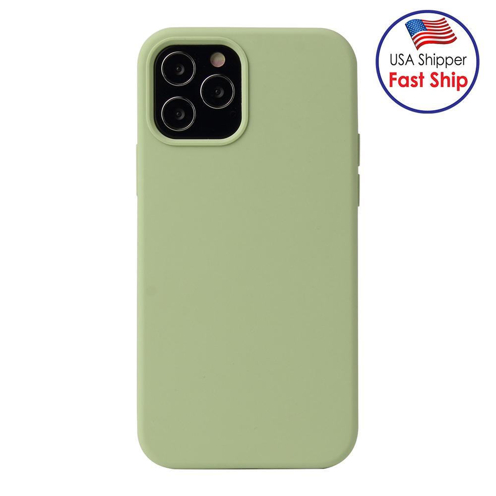 Funda de silicona tipo gelatina AMZER para iPhone 12 Max