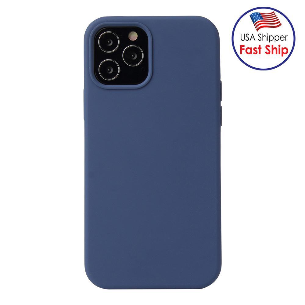Funda de silicona tipo gelatina AMZER para iPhone 12 Max