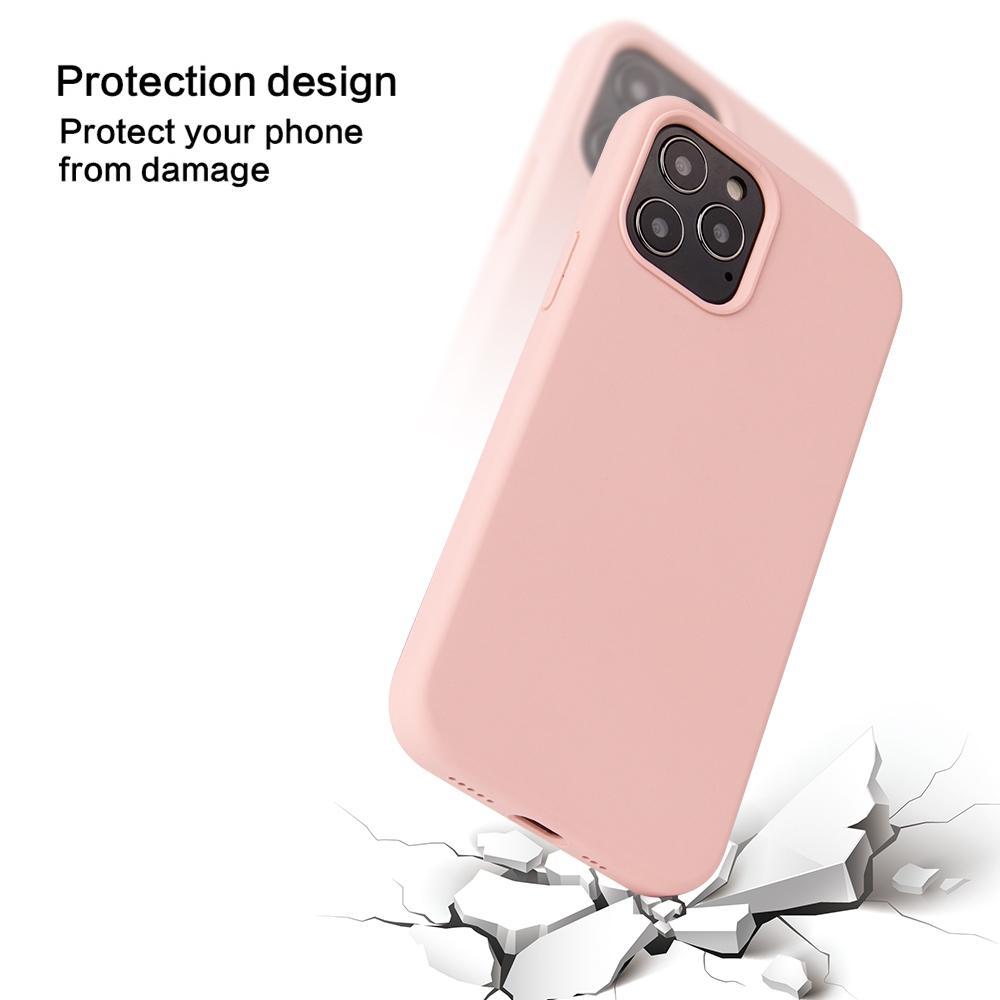 Funda de silicona tipo gelatina AMZER para iPhone 12 Max