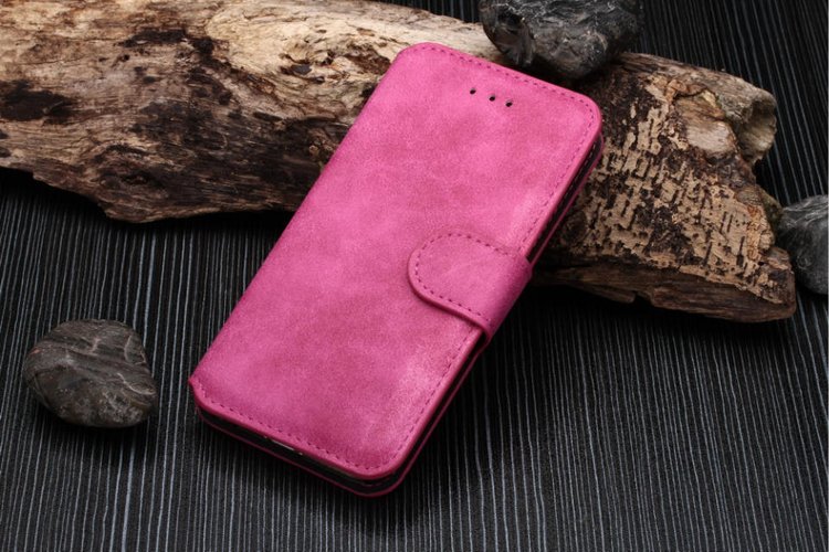 Pink iPhone Wallet Case