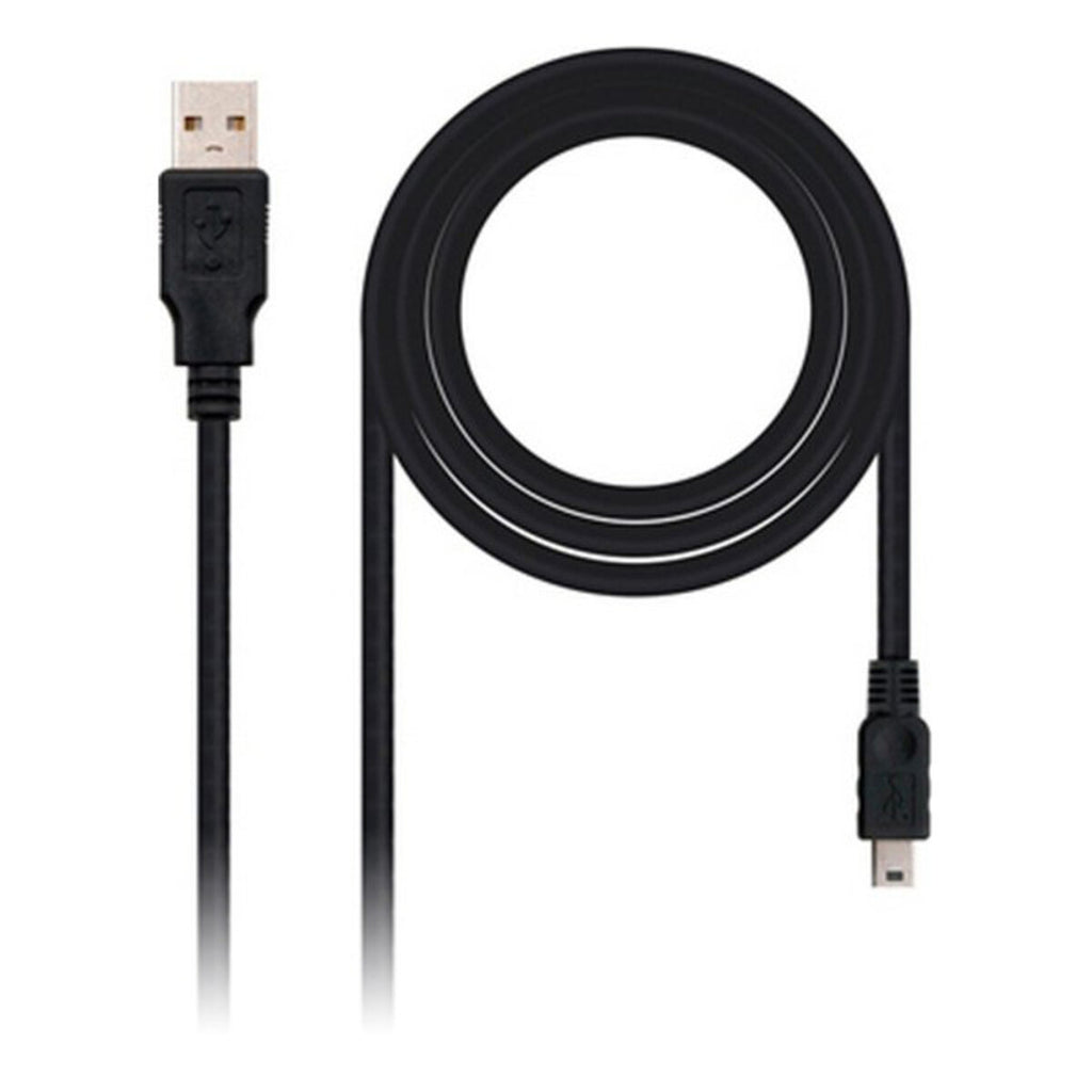 USB C to DisplayPort Adapter NANOCABLE 10.01.0400 Black 50 cm