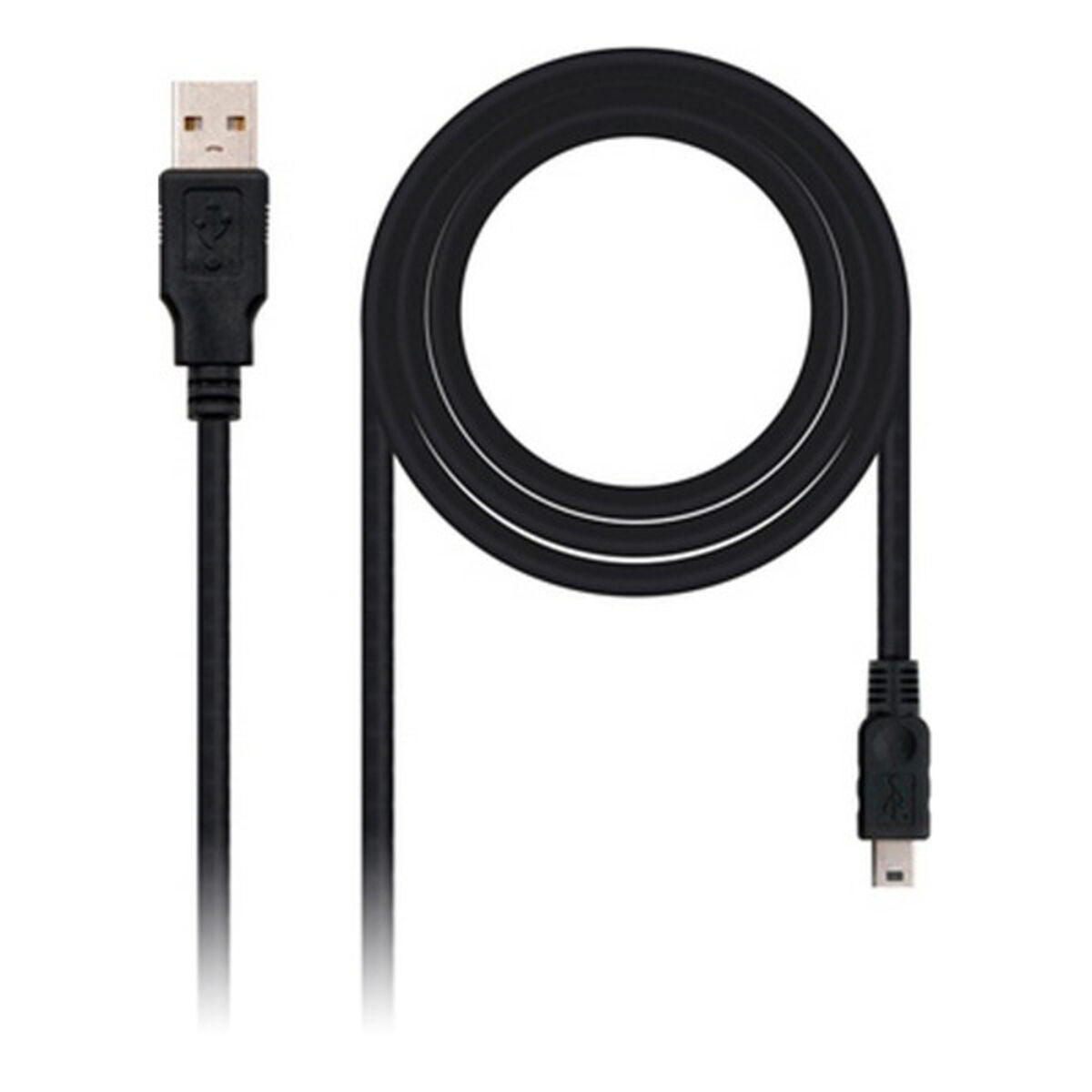 Adaptador USB C a DisplayPort NANOCABLE 10.01.0400 Negro 50 cm