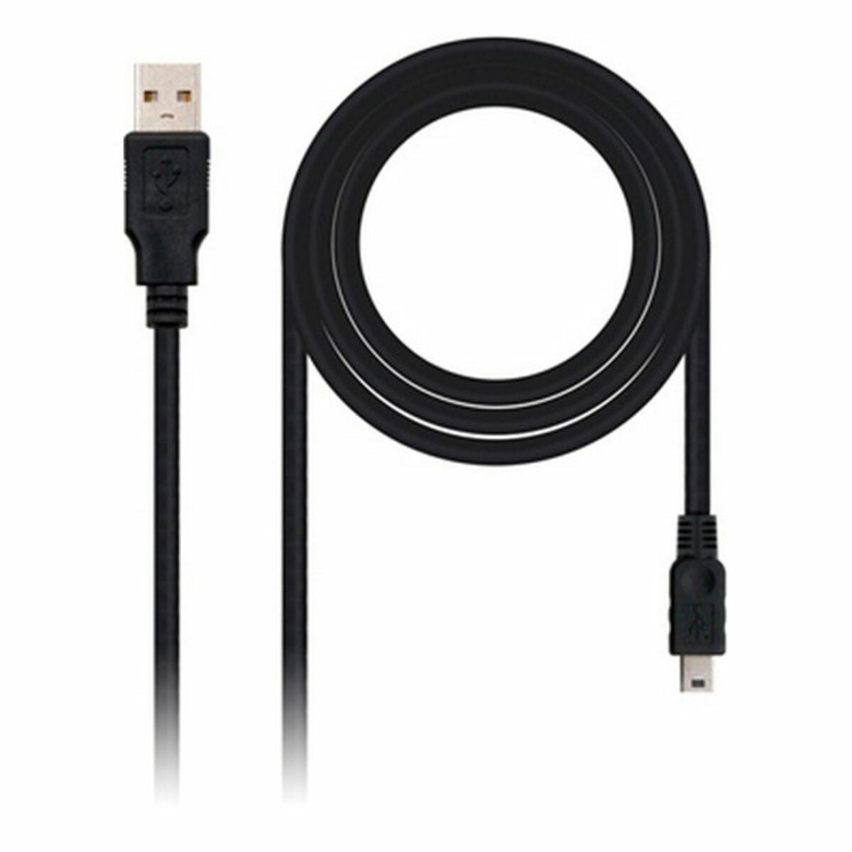 USB C to DisplayPort Adapter NANOCABLE 10.01.0400 Black 50 cm