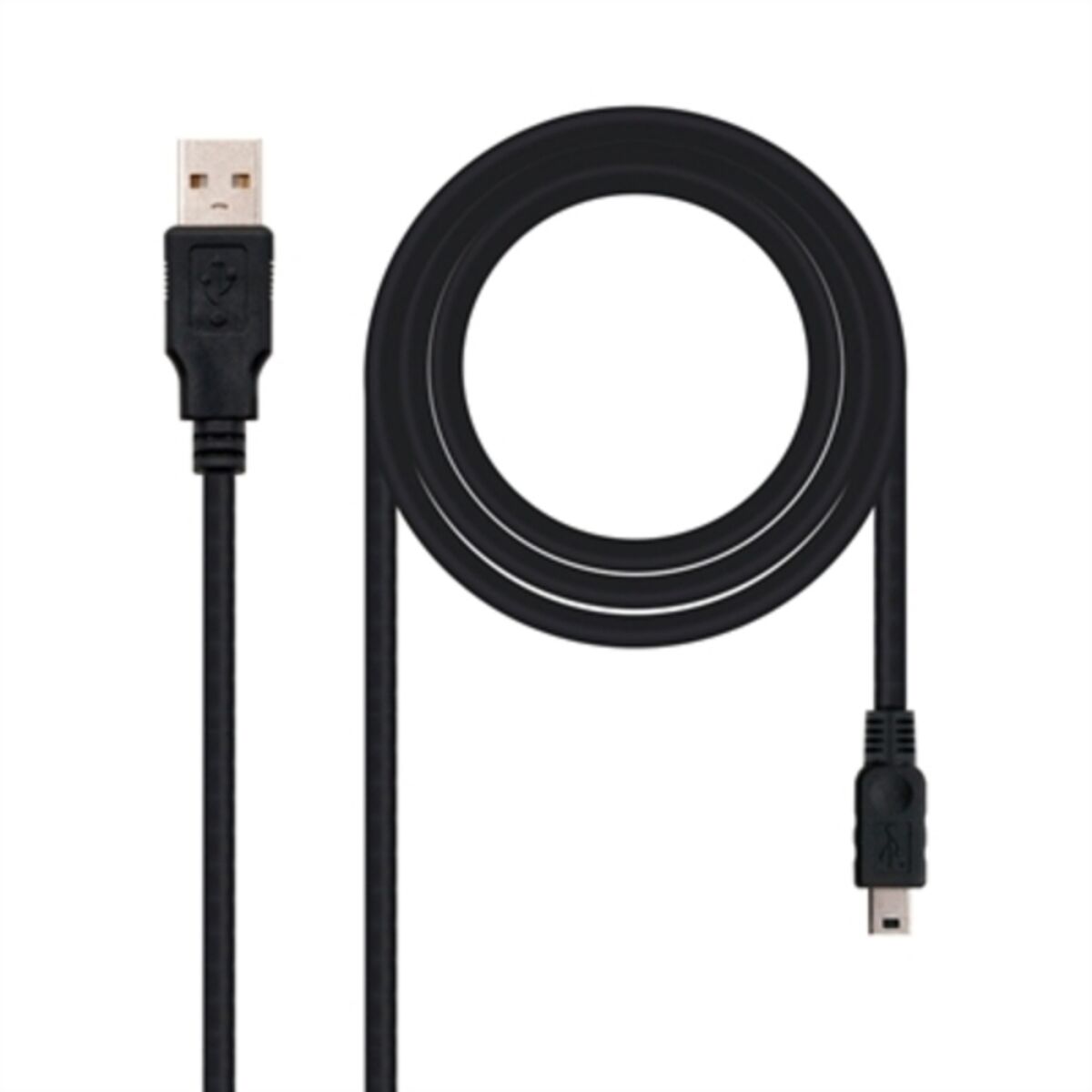 USB C to DisplayPort Adapter NANOCABLE 10.01.0400 Black 50 cm