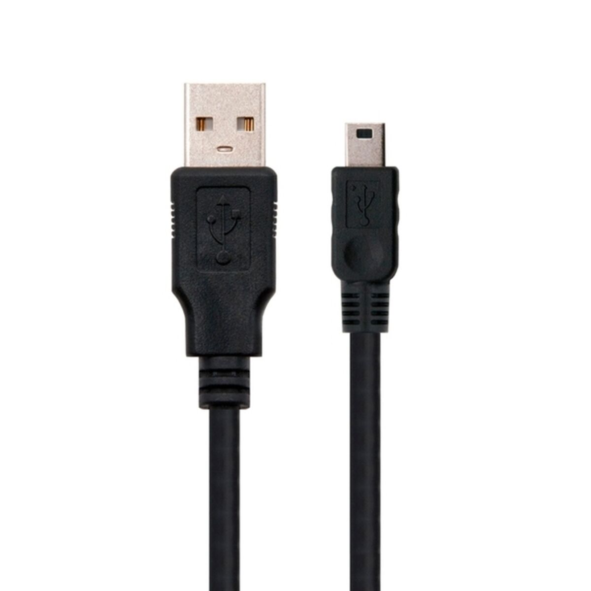 Adaptador USB C a DisplayPort NANOCABLE 10.01.0400 Negro 50 cm